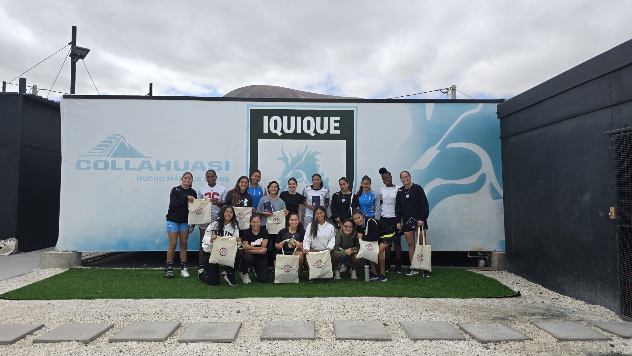 Sindicato de Jugadoras de Fútbol inicia ciclo de visitas a clubes en Deportes Iquique