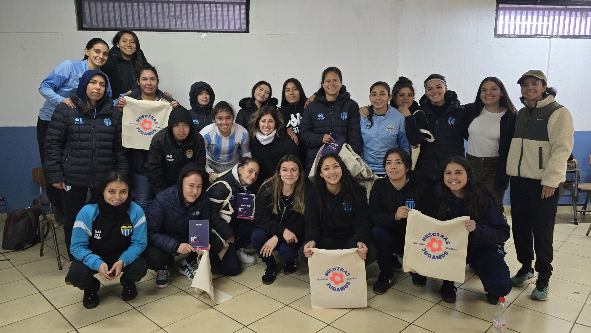 Sindicato compartió jornada de planificación con el plantel femenino de Magallanes